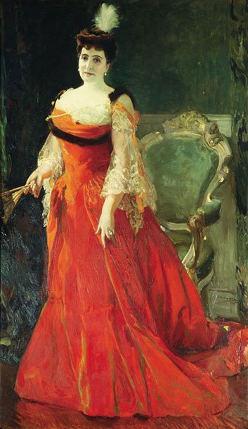 Josefina de Alvear de Errazuriz av Joaquín Sorolla
