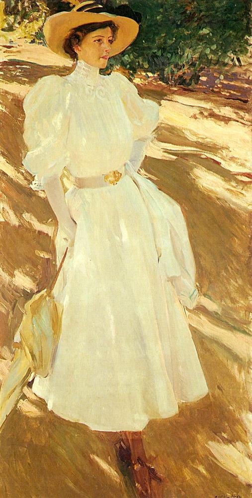 Maria på La Granja av Joaquín Sorolla