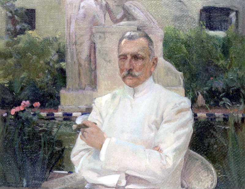 Portrett av Amalio Gimeno av Joaquín Sorolla