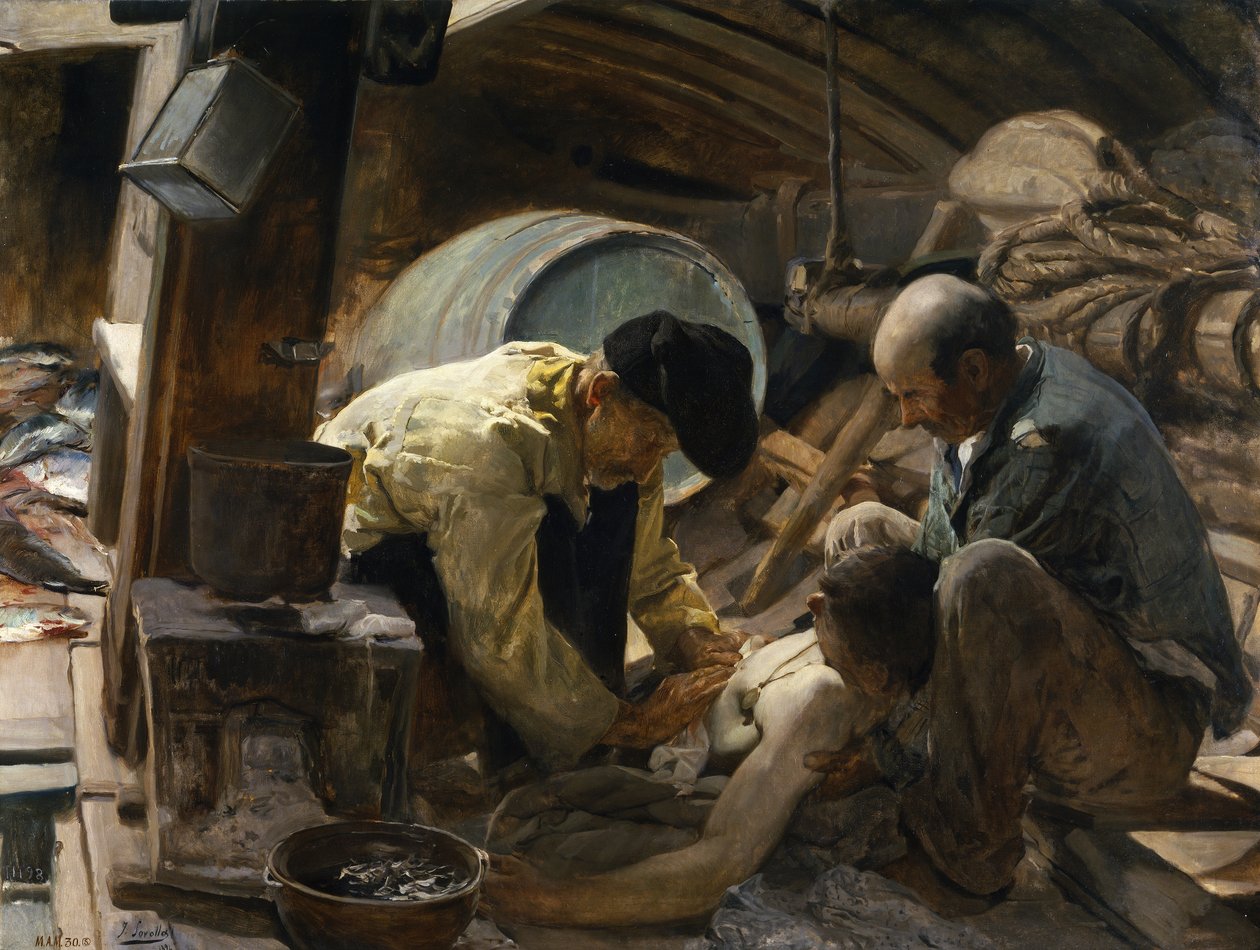 Og de sier fortsatt at fisk er dyrt av Joaquín Sorolla