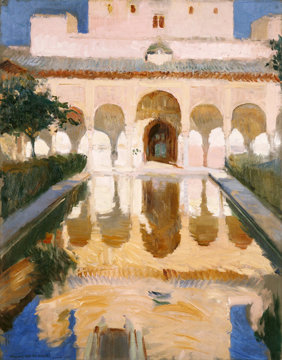 Hall of the Embassadors, Alhambra, Granada av Joaquín Sorolla