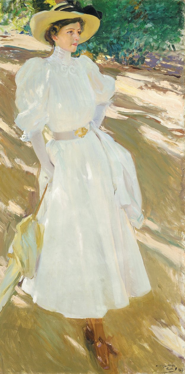 Maria på La Granja av Joaquín Sorolla