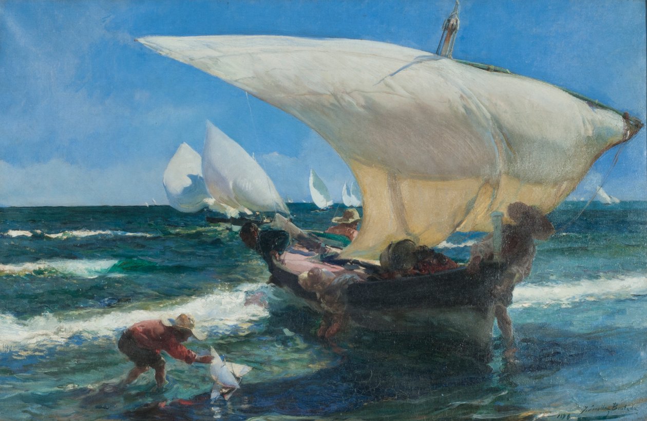 På kysten av Valencia av Joaquin Sorolla y Bastida