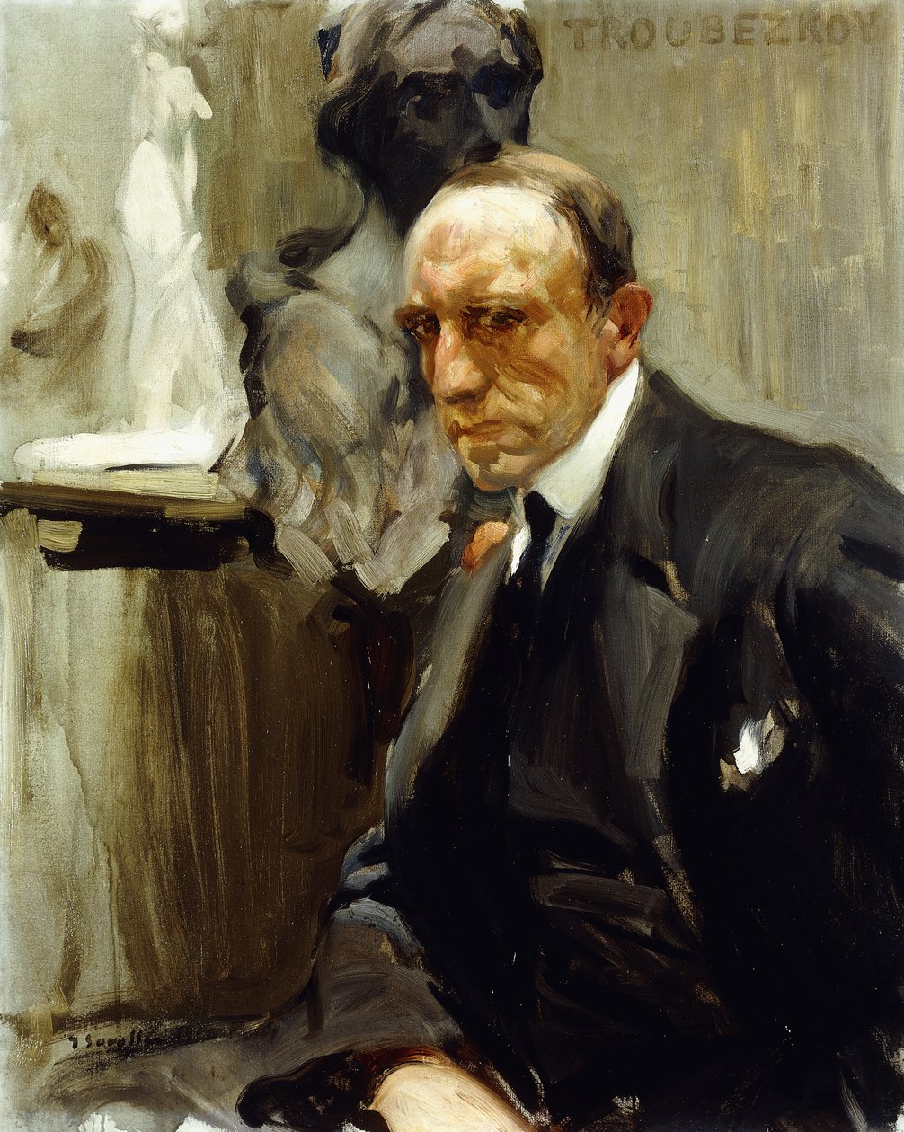 Portrett av Troubetzkoy, 1910 av Joaquín Sorolla