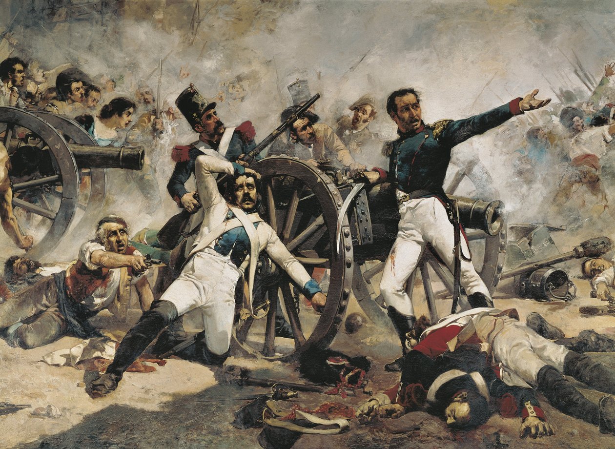 Den andre mai. 1884 (olje på lerret) av Joaquin Sorolla y Bastida