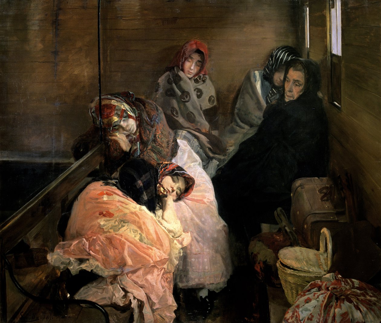 Den hvite slavehandelen av Joaquin Sorolla y Bastida