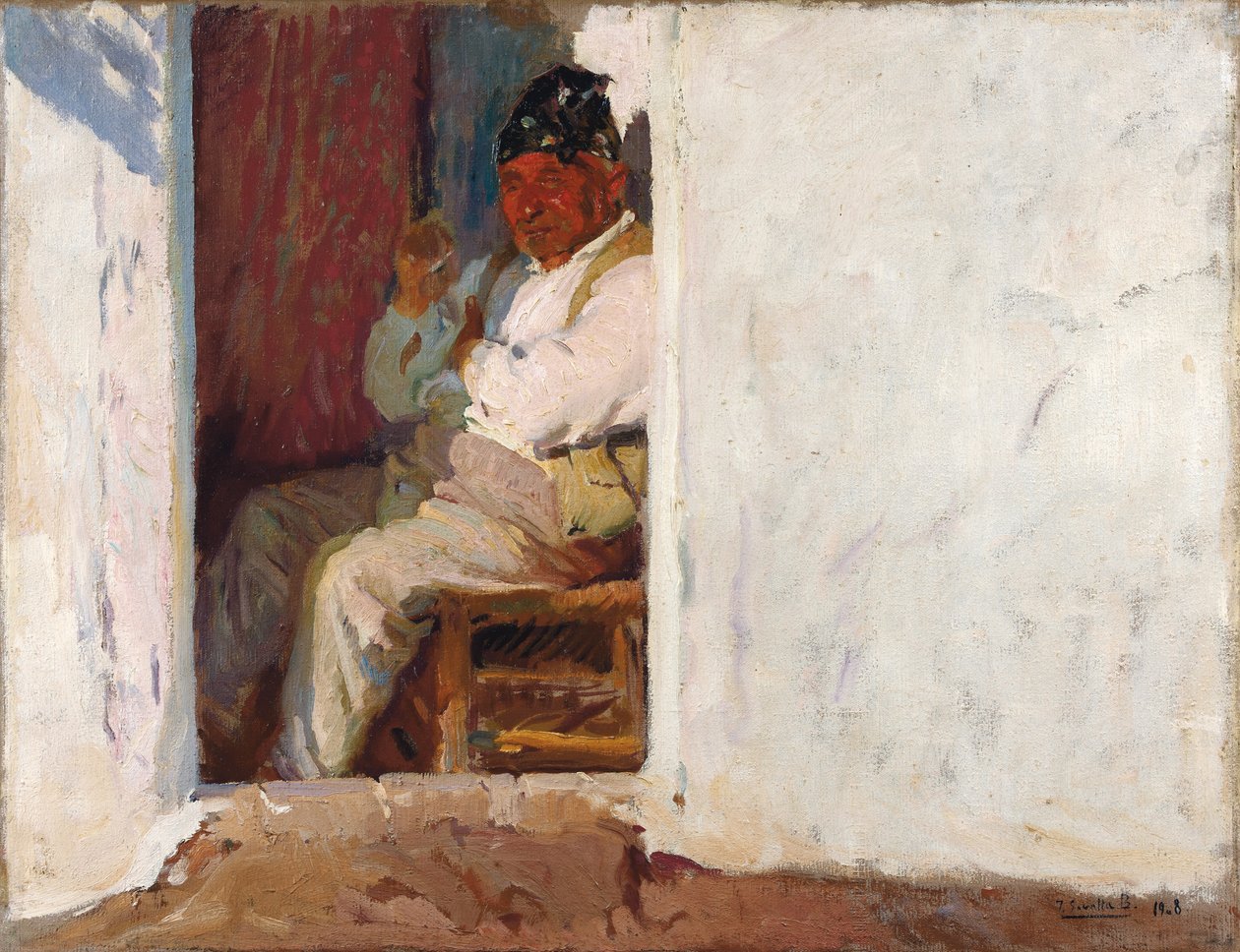 Onkel Pancha; Onkel Pancha, 1907 av Joaquín Sorolla
