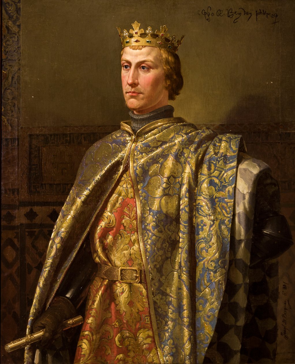 Pedro I fra Castilla av Joaquín Domínguez Bécquer  