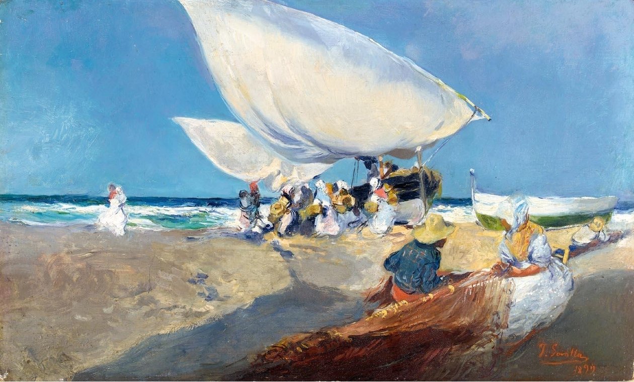 Å fikse nettverkene av Joaquín Sorolla
