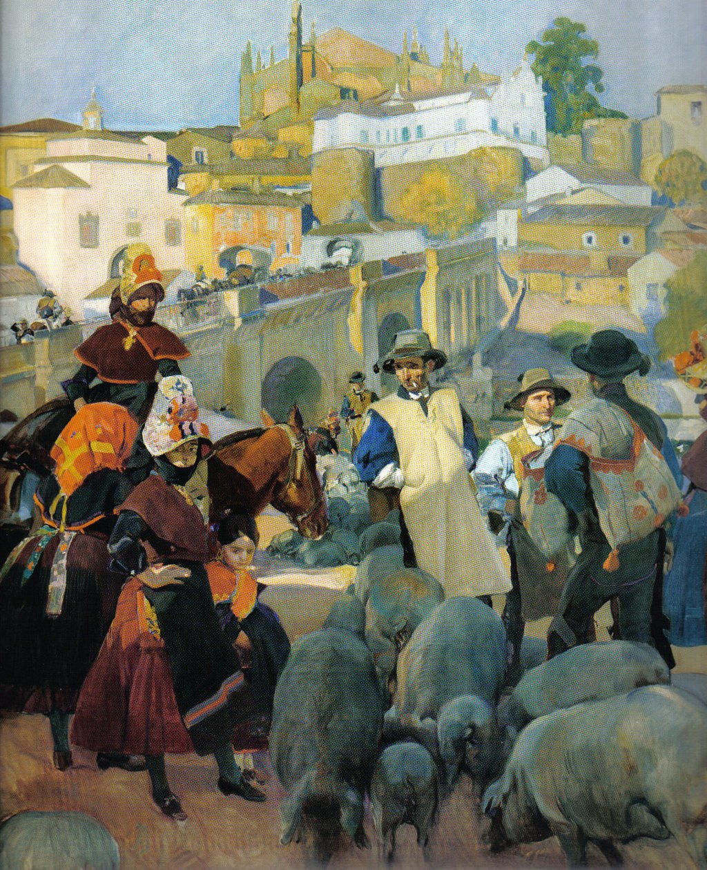 Markedet av Joaquín Sorolla