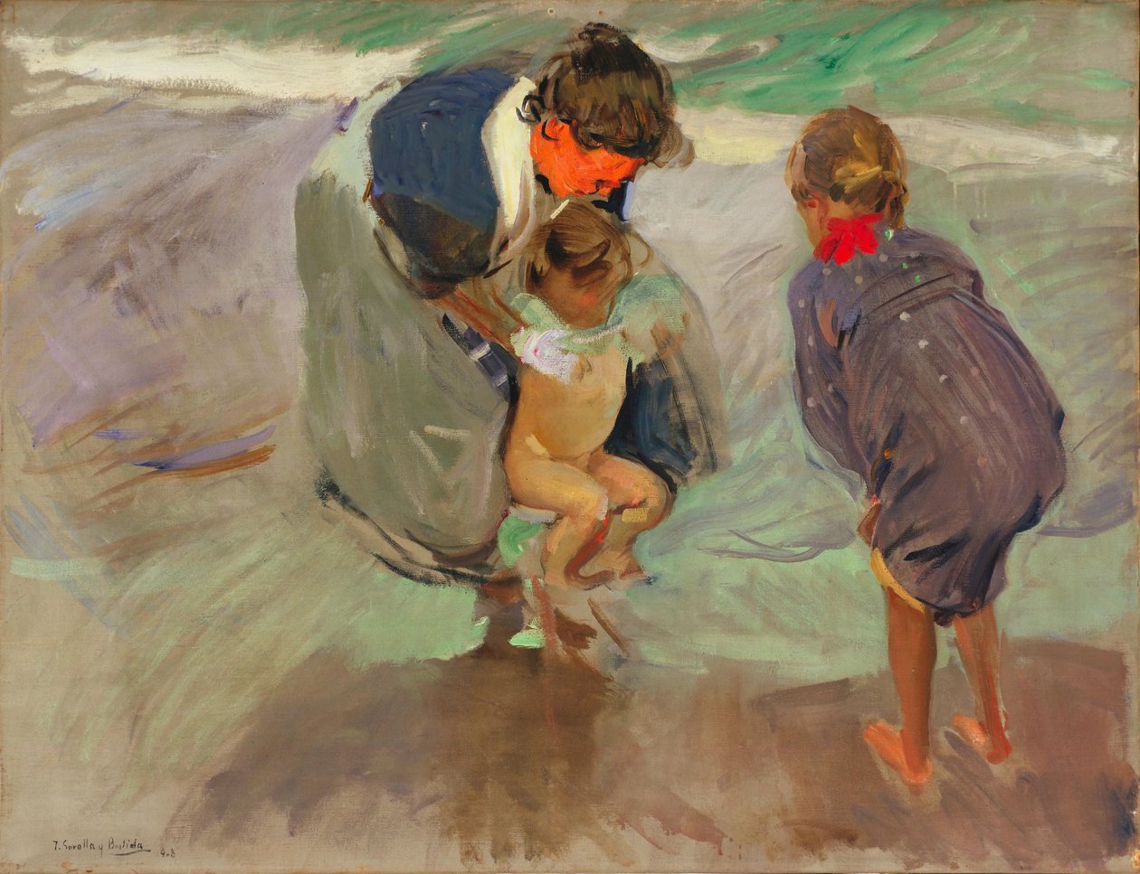 På stranda av Joaquín Sorolla