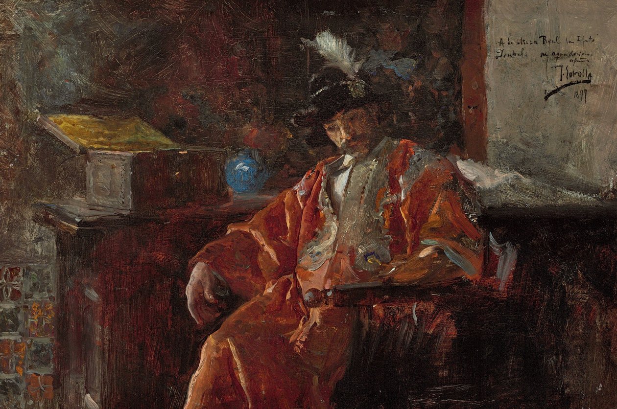 Figur av en kjøpmann av Joaquín Sorolla