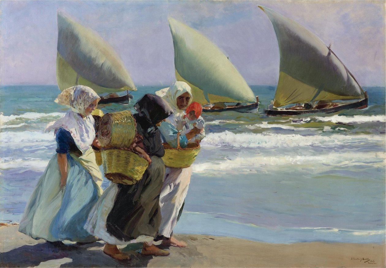 De tre lysene av Joaquín Sorolla