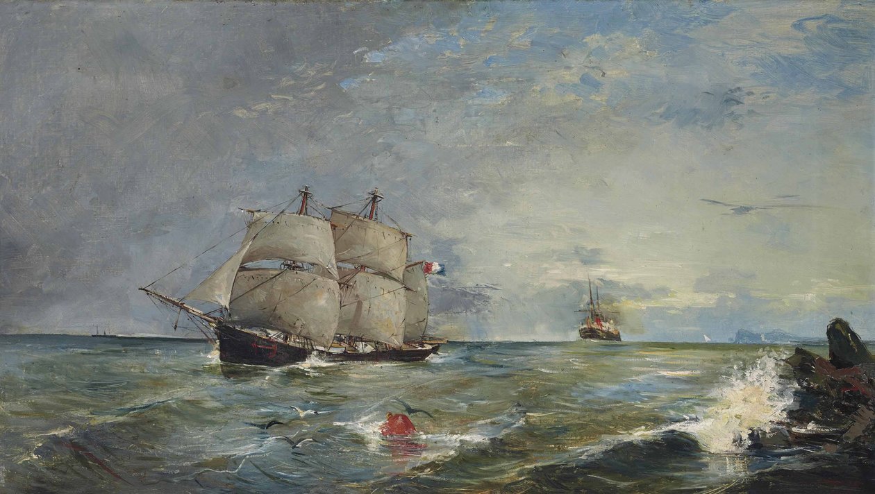 Seascape av Joaquín Sorolla