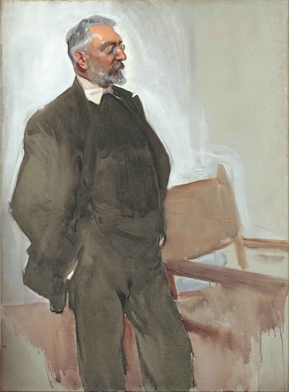 Portrett av Unamuno av Joaquín Sorolla