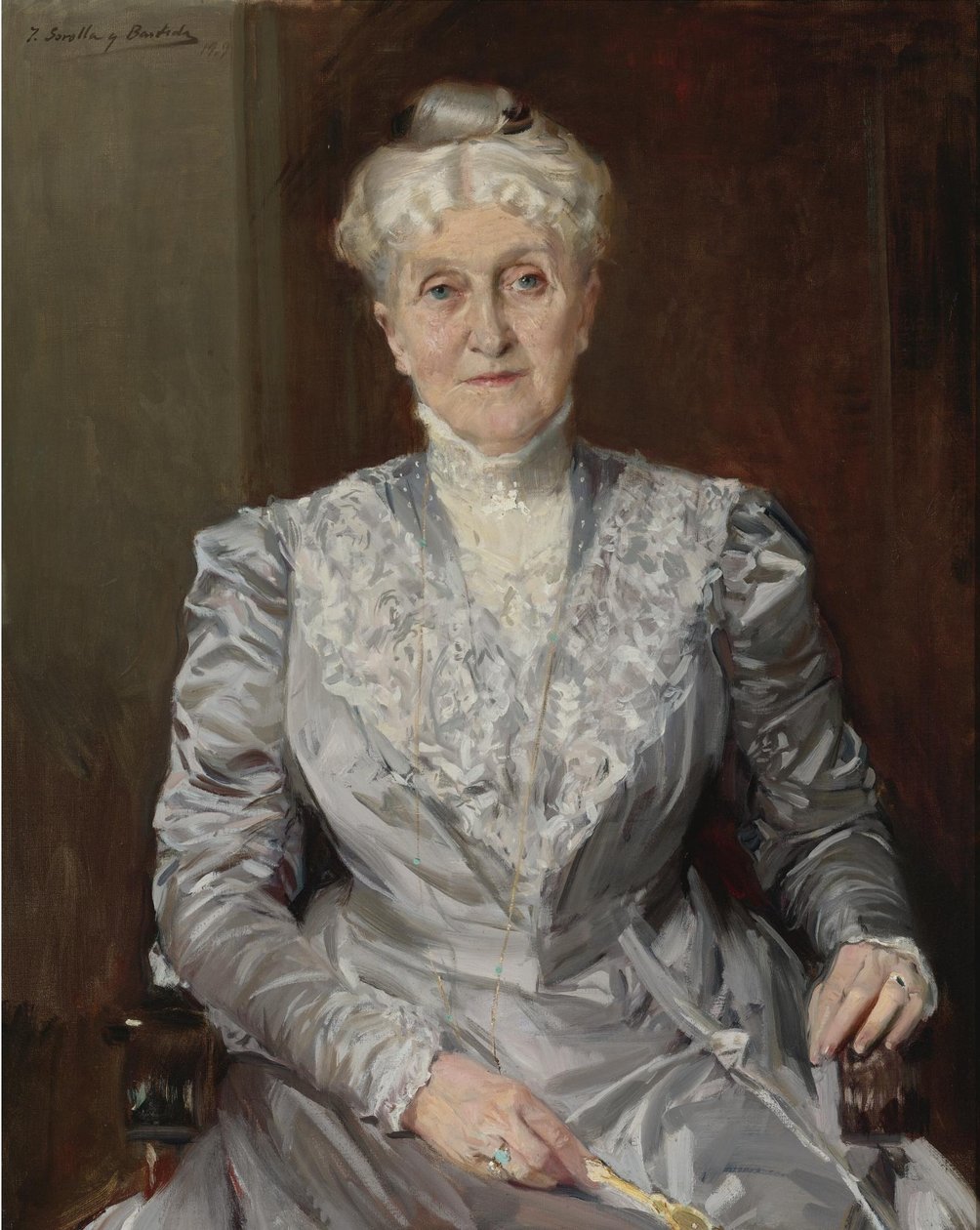 Retrato de Emily Perkins av Joaquín Sorolla