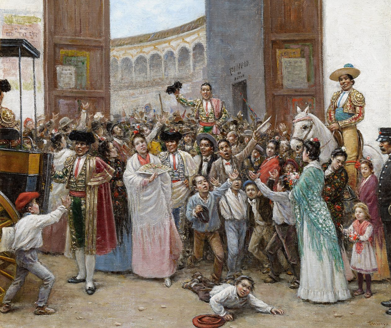 Triumphal Exit fra Maestranza Bullring i Sevilla av Joaquín Turina Areal