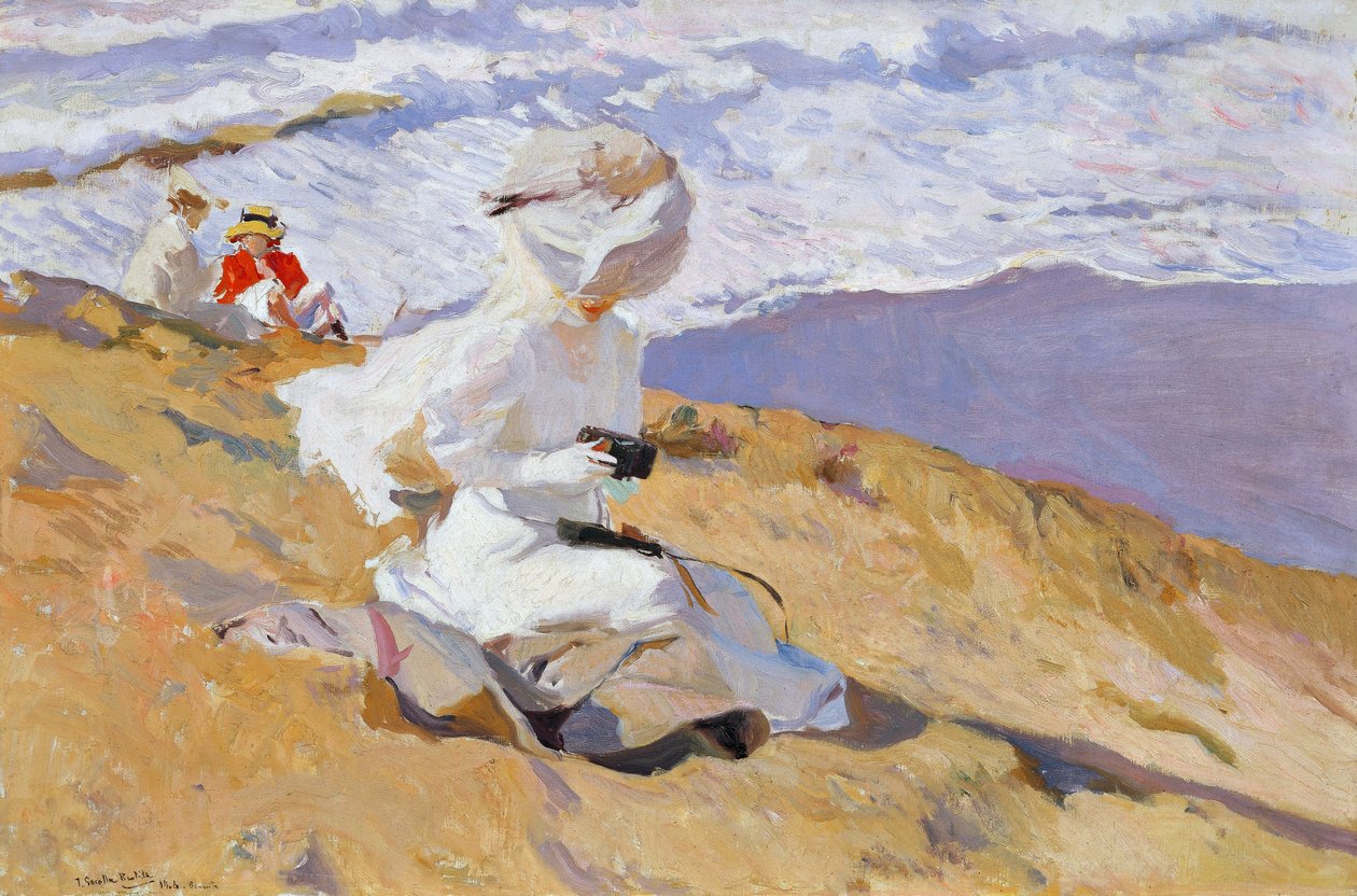 Fanger øyeblikket av Joaquín Sorolla