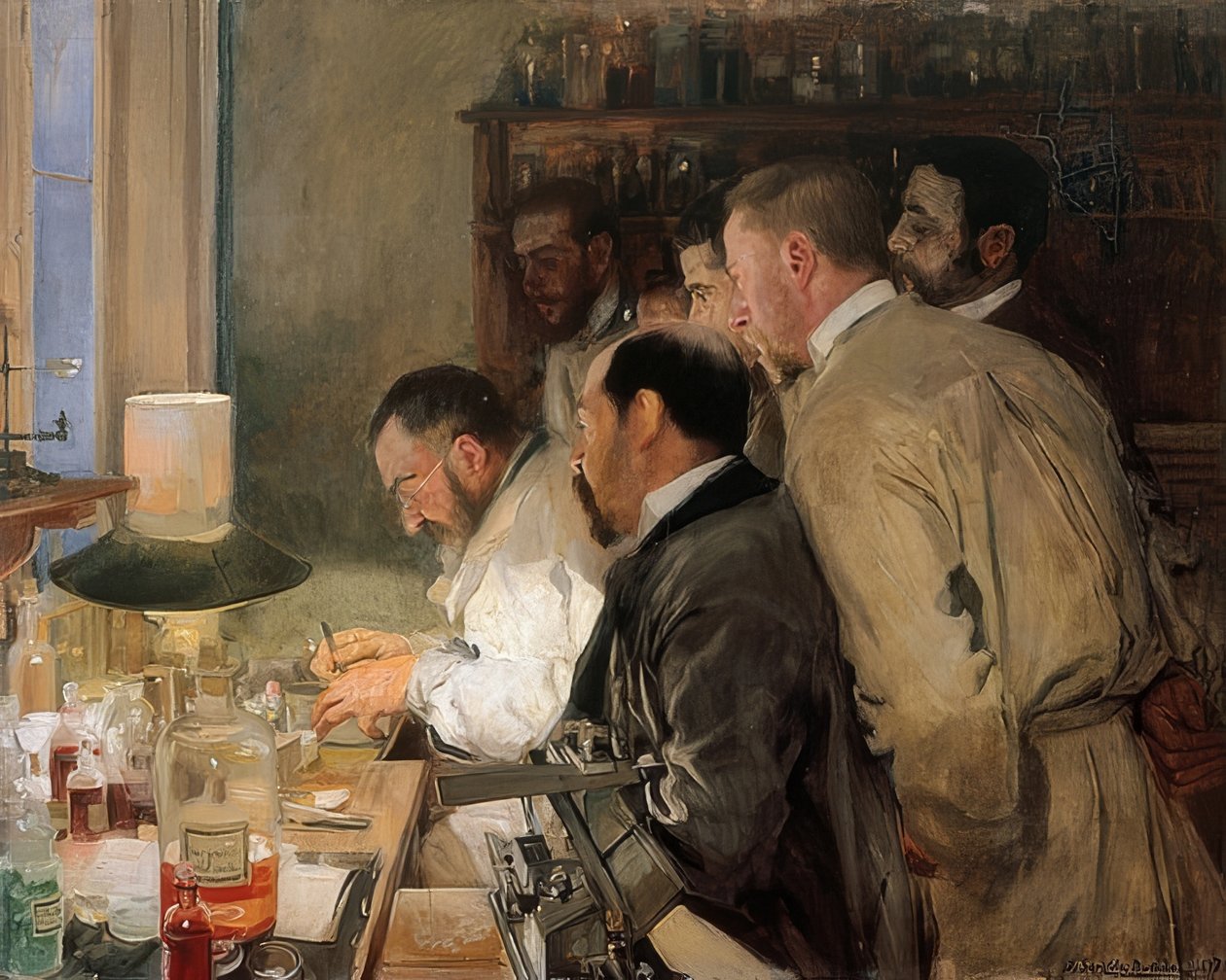 Forskning. 1897 av Joaquín Sorolla