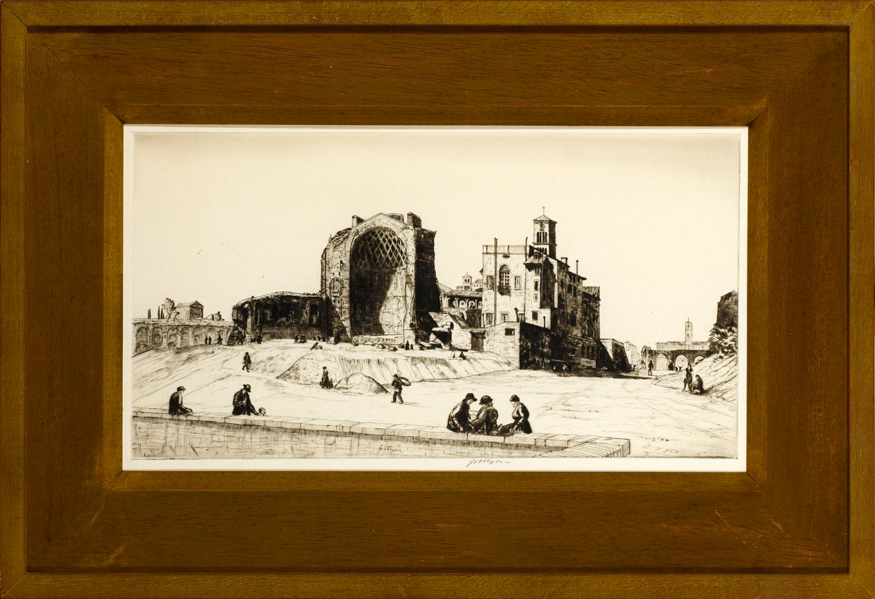 Venus-tempelet og Roma, Roma, ca. 1922 av Job Nixon