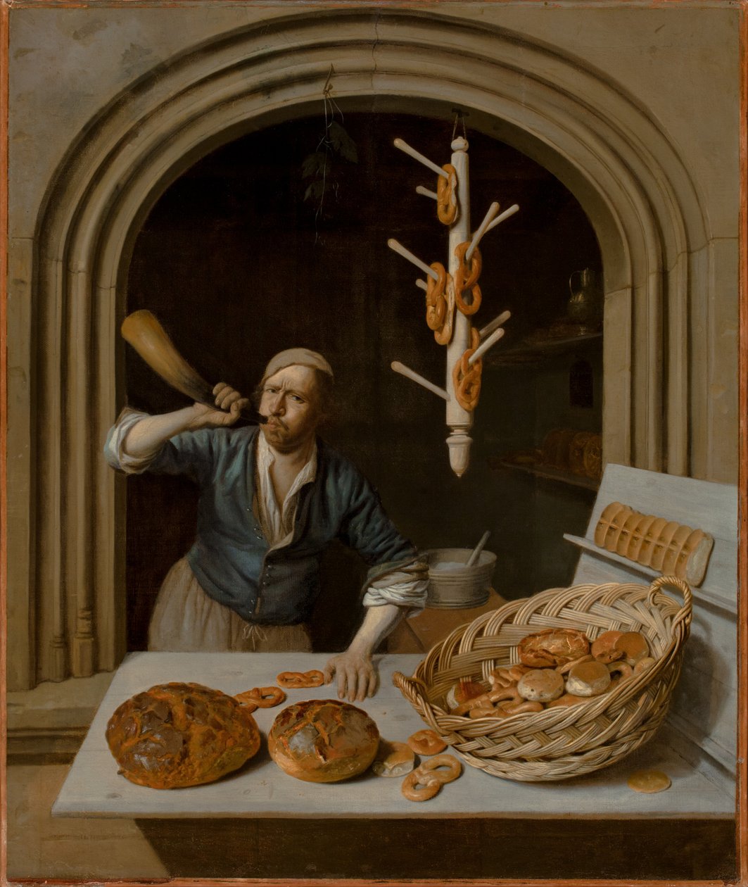 Bakeren, ca. 1681 av Job Berckheyde