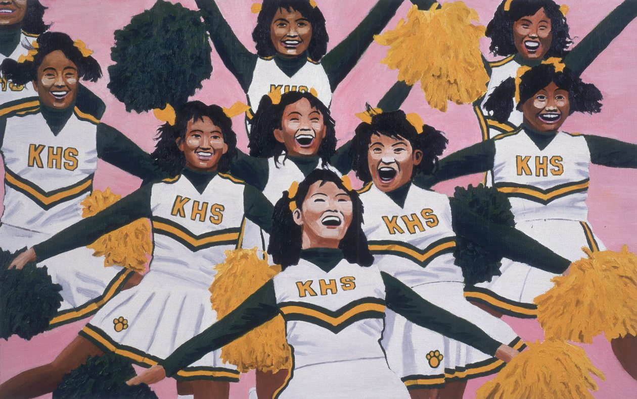 Kiamuki High School Cheerleaders, 2002 av Joe Heaps Nelson