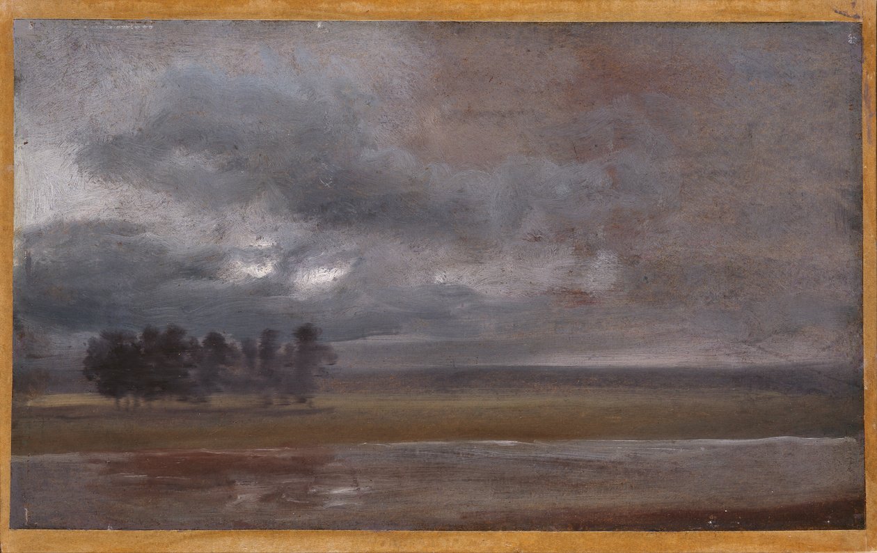 Elben i regn av Johan Christian Dahl