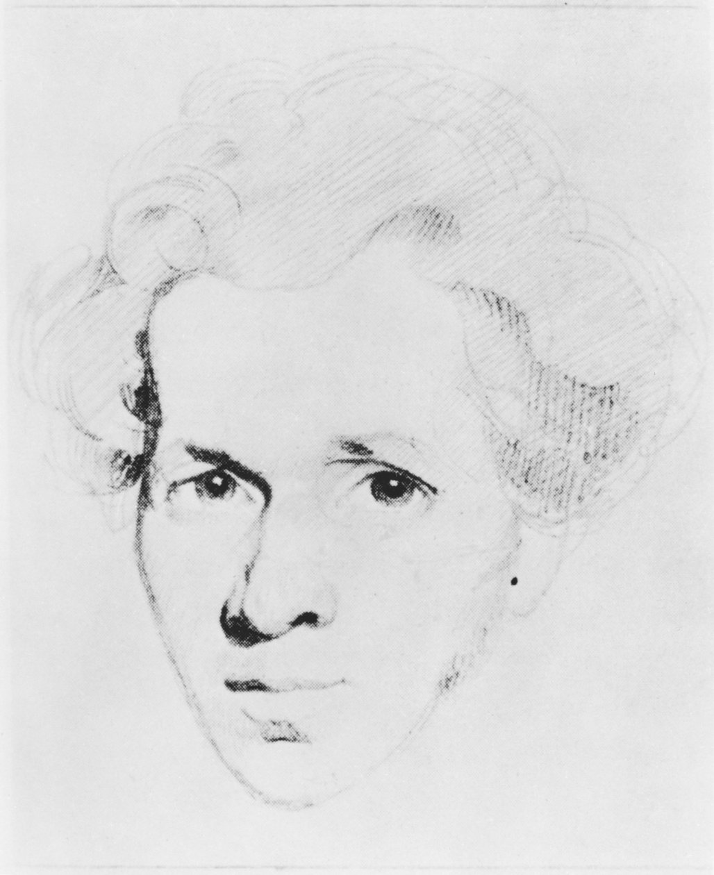 Søren Aabye Kierkegaard av Johan Vilhelm Gertner