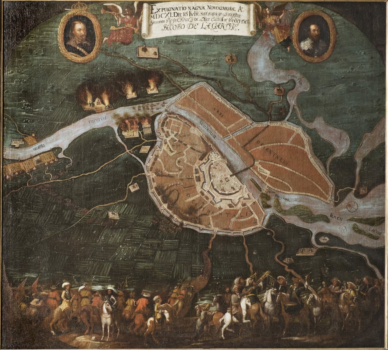 Slaget ved Novgorod (Russland), den svenske polske krigen (1600-1611) - Slaget ved Novgorod av Johan Hammer