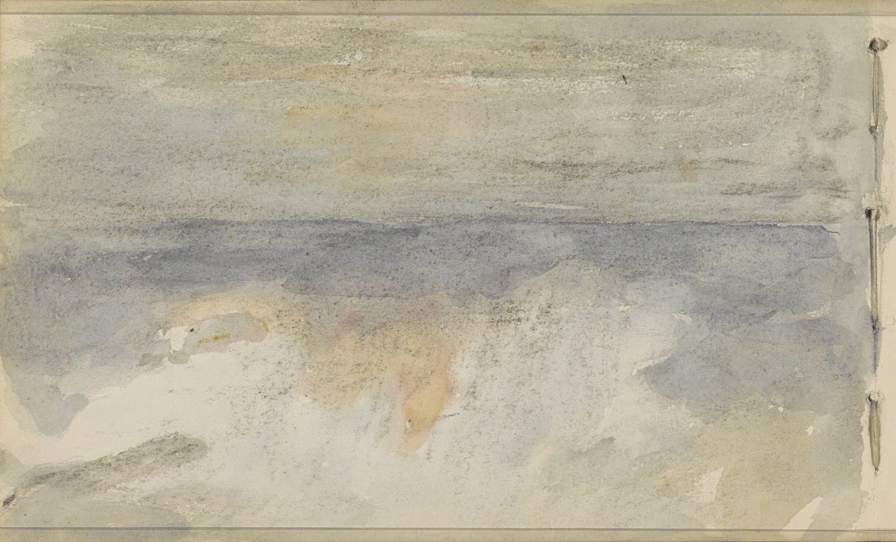 Havlandskap med solnedgang av Johan Antonie de Jonge
