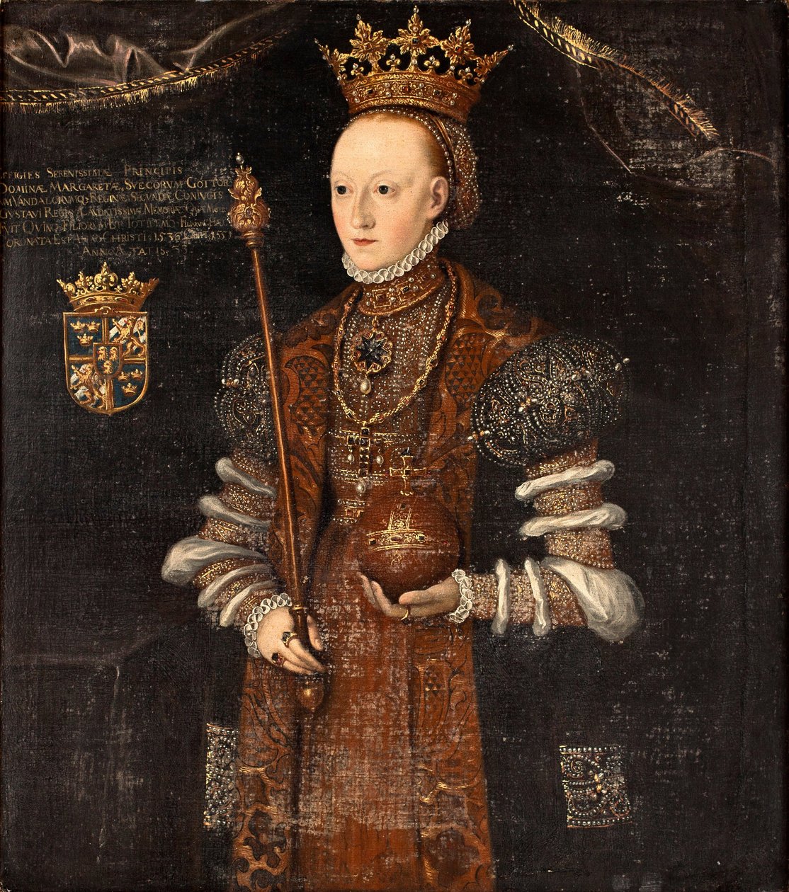 Dronning Margaret Leijonhufvud av Sverige av Johan Baptista van Uther