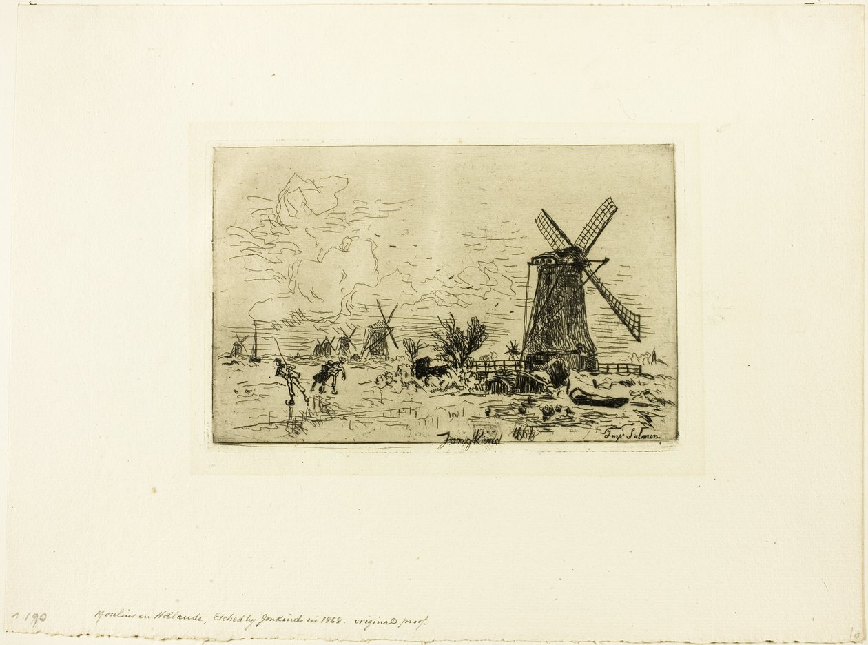 Batavia av Johan Barthold Jongkind