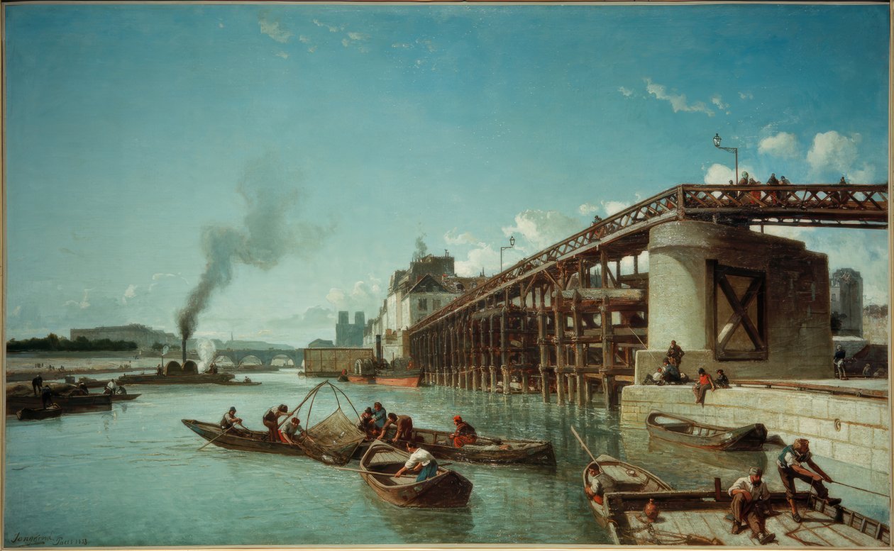 Paris, havnebro på Seinen (Le Pont de l
