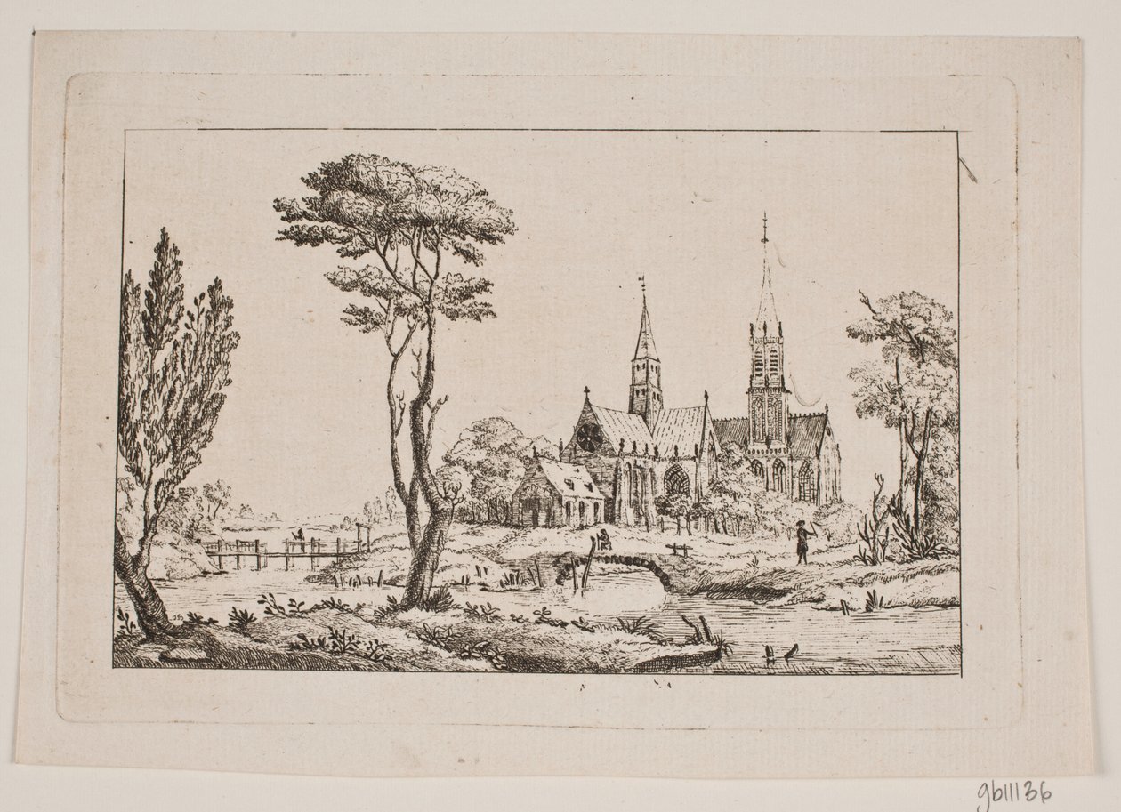Gotisk kirke av Johan Bülow