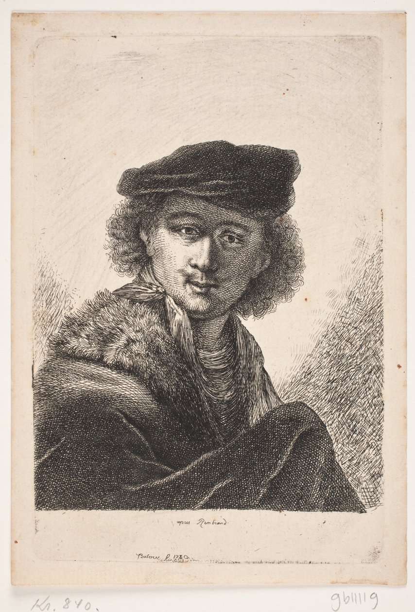 Rembrandt, Bust av Johan Bülow