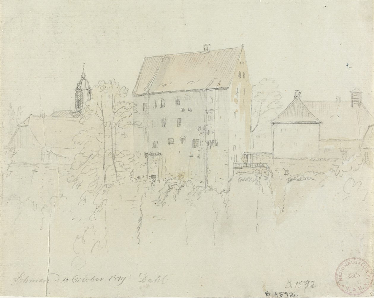 Fra Lohmen av Johan Christian Dahl