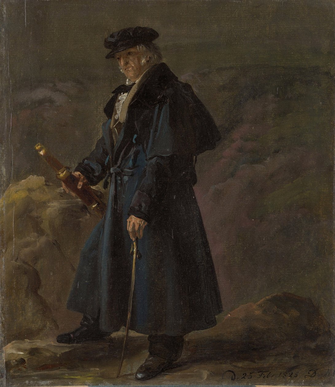 General Karol Kniaziewicz 1762-1842 av Johan Christian Dahl