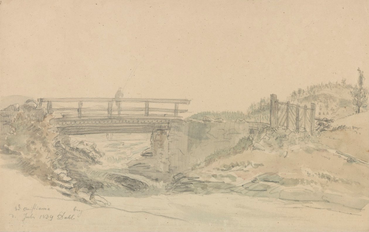 Ved Christiania av Johan Christian Dahl