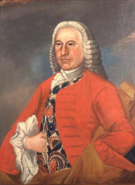 Portrett av Justitstraad Bonde Simonsen av Johan Christian Remin