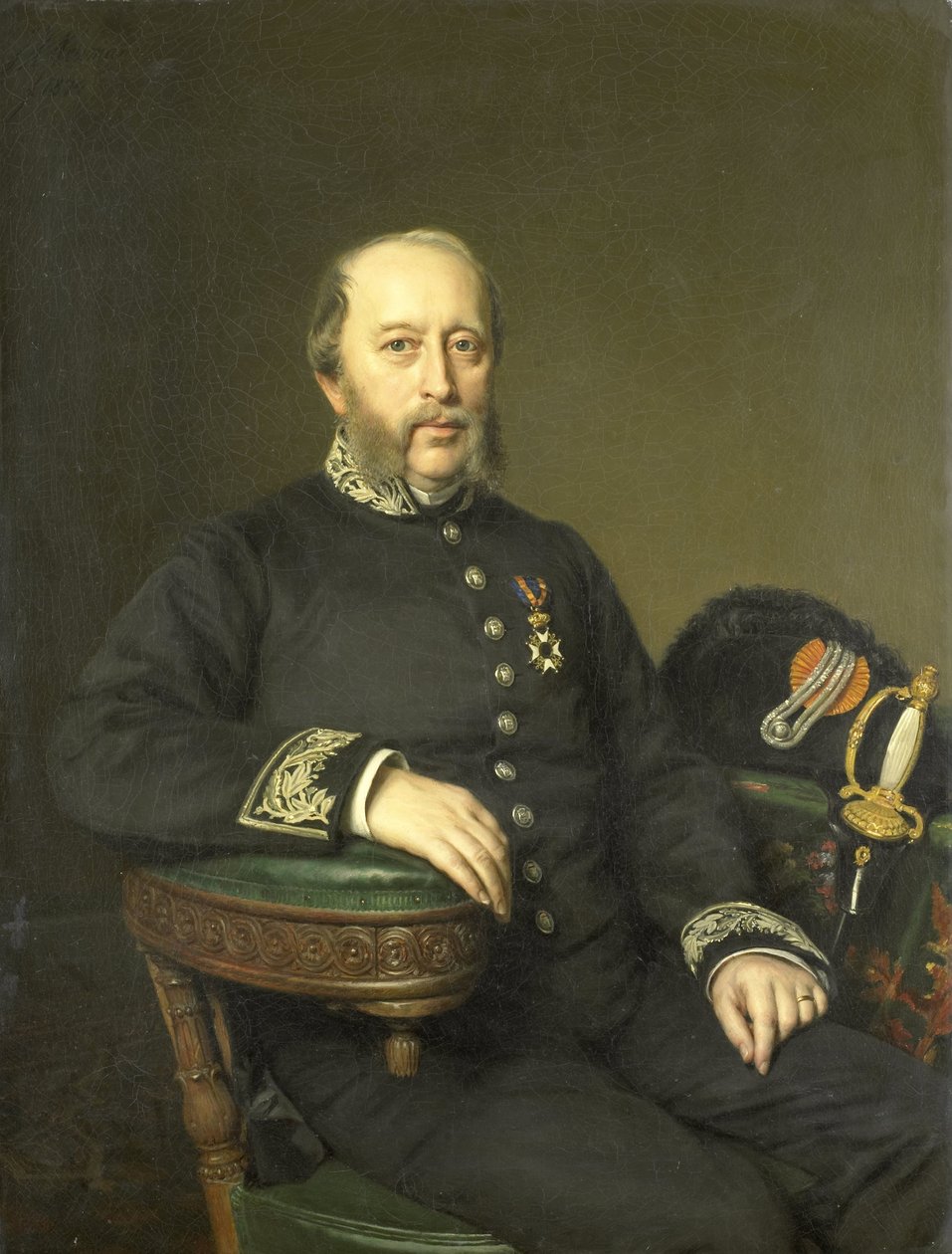 Gerard Johan Lost van Themaat (1809-90). Medlem av Provincial Executive i Utrecht av Johan Heinrich Neuman