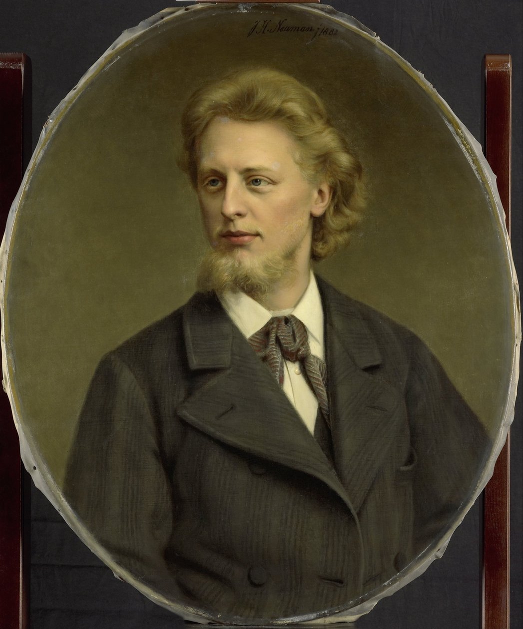 Portrett av Jacques Fabrice Herman Perk (1859-1881) av Johan Heinrich Neuman