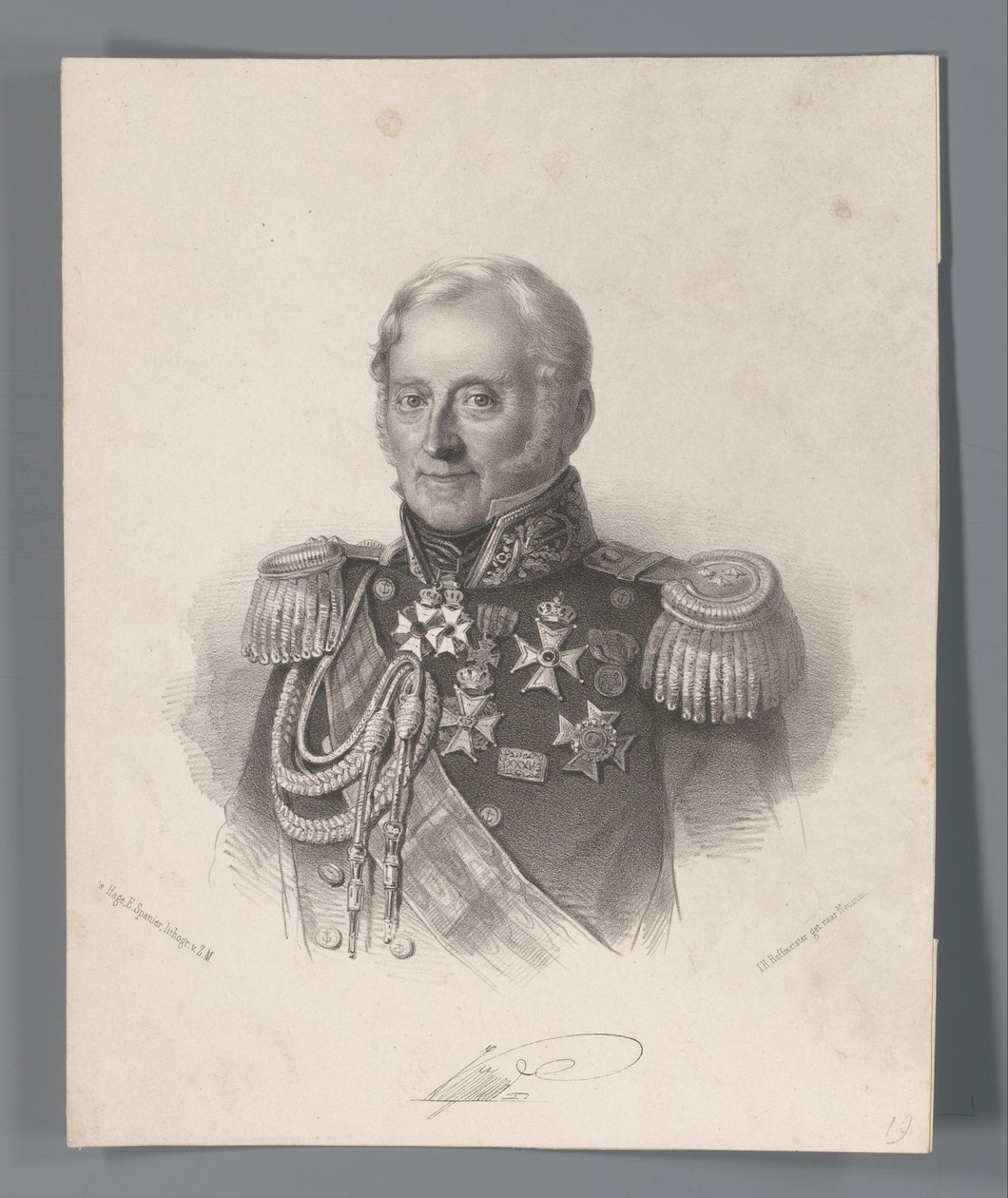 Portrett av Jan Coenraad Koopman av Johan Hendrik Hoffmeister