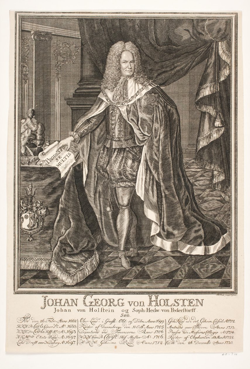 John George av Holstein av Johan Herman Thiele