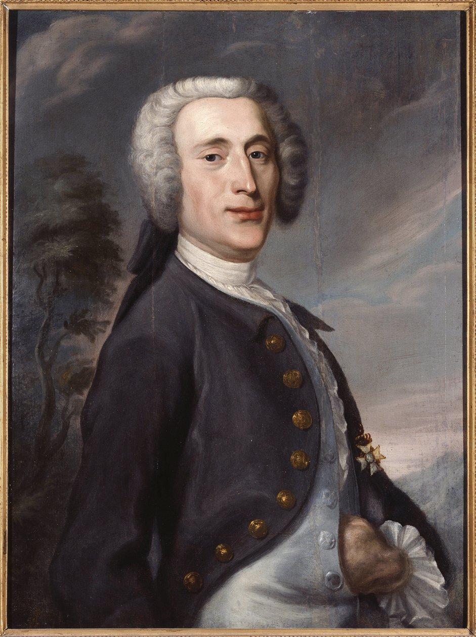 Portrett av Olof von Dalin (1708-1763), av Streng, Johan Joachim (1707-1763). Olje på lerret. Mål: 79x58 cm. Nasjonalmuseet Stockholm av Johan Joachim Streng