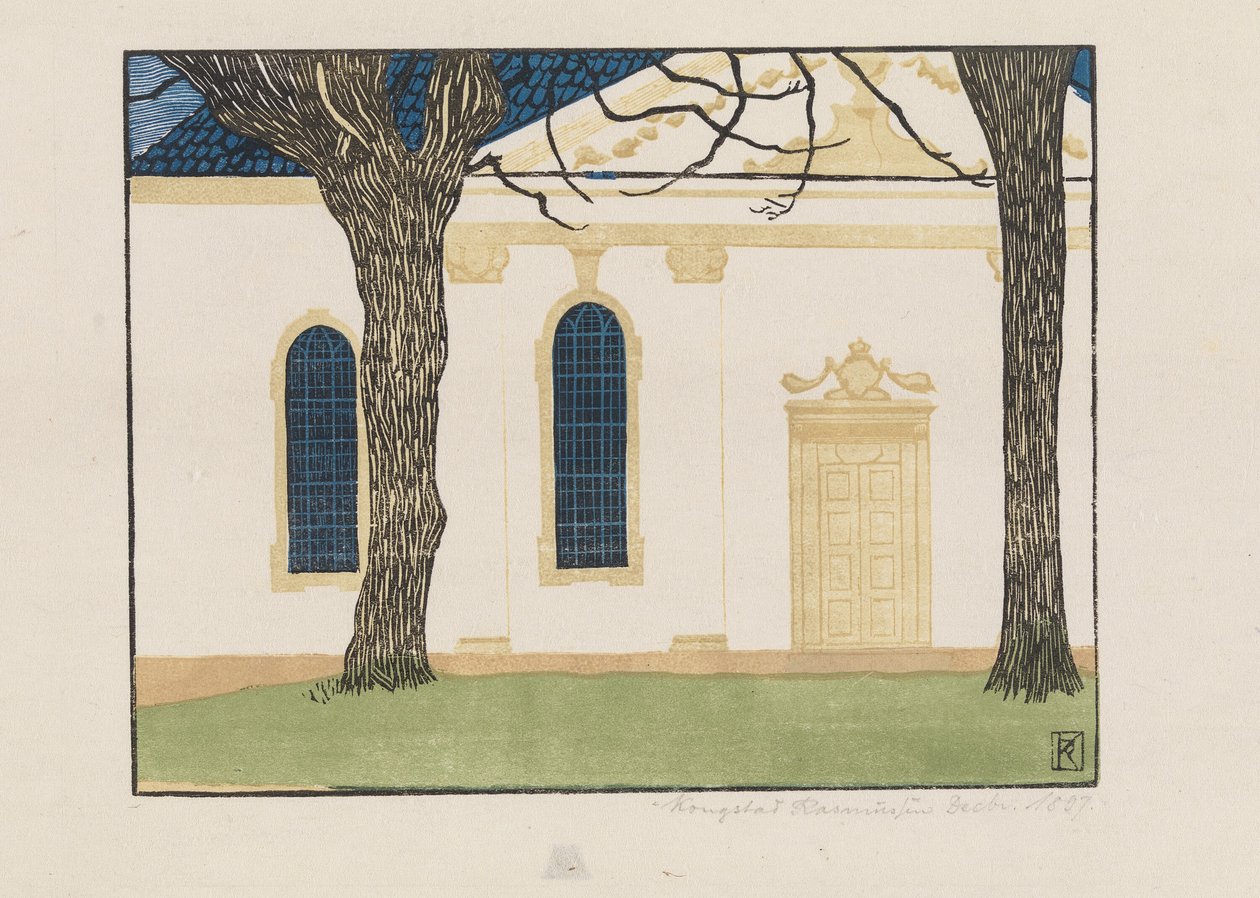 Fredensborg slottskirke av Johan Kristian Kongstad