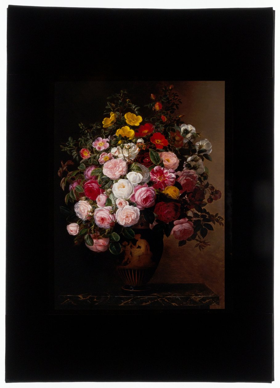 Blomsterstilleben av Johan Laurents Jensen
