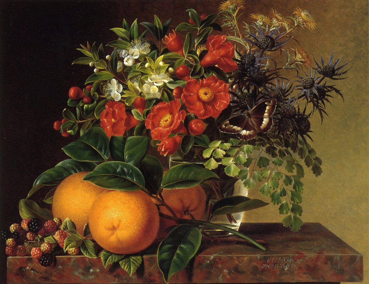 Stilleben av Johan Laurents Jensen