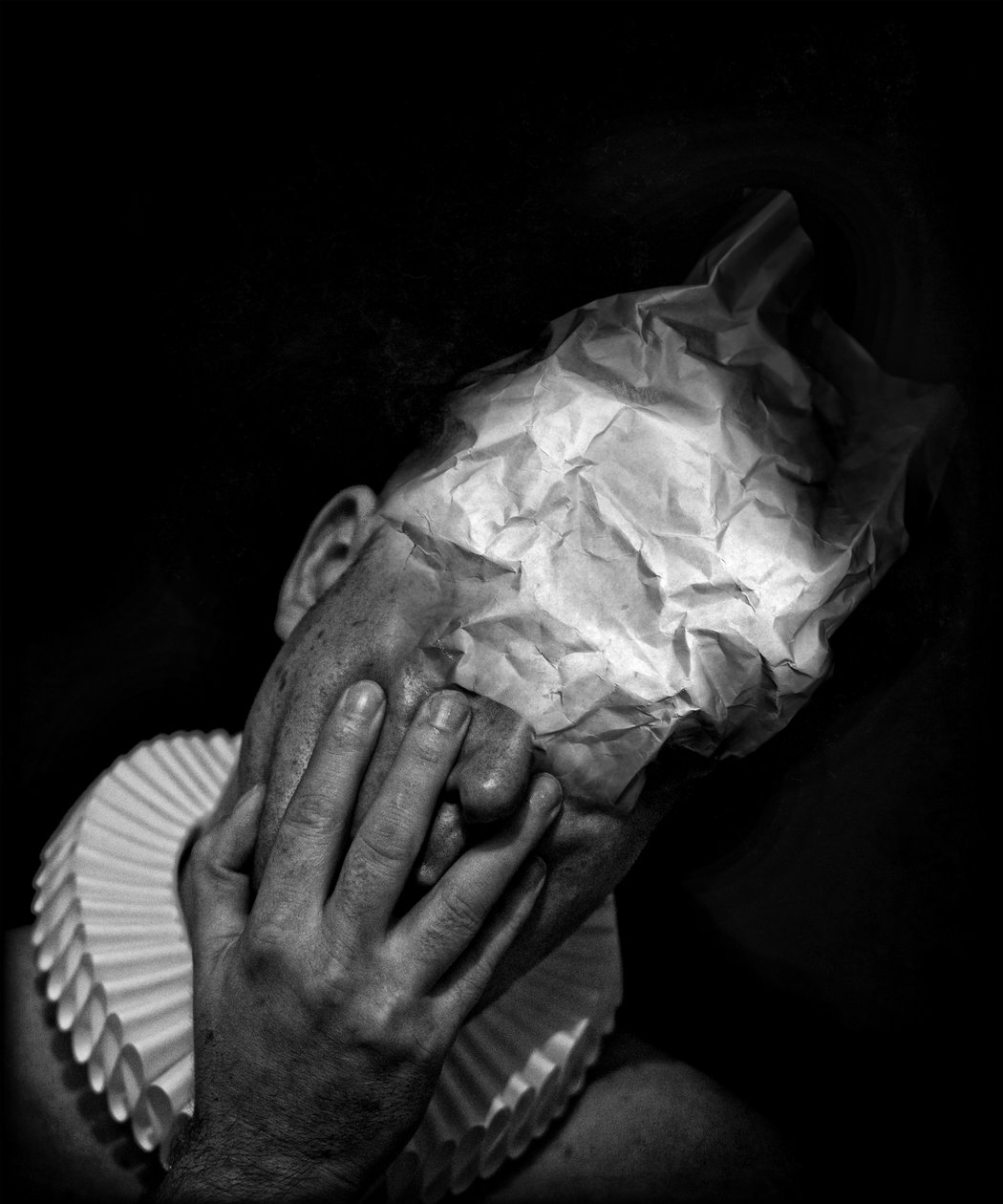 A clowns death (serie), 2014 (fotokunst digital kunst) av Johan Lilja