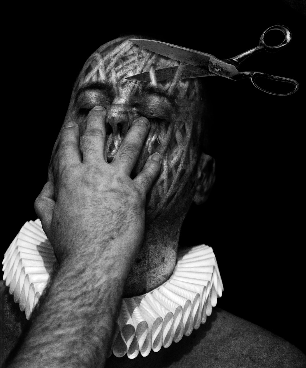 A clowns death (serie), 2014 (fotokunst digital kunst) av Johan Lilja