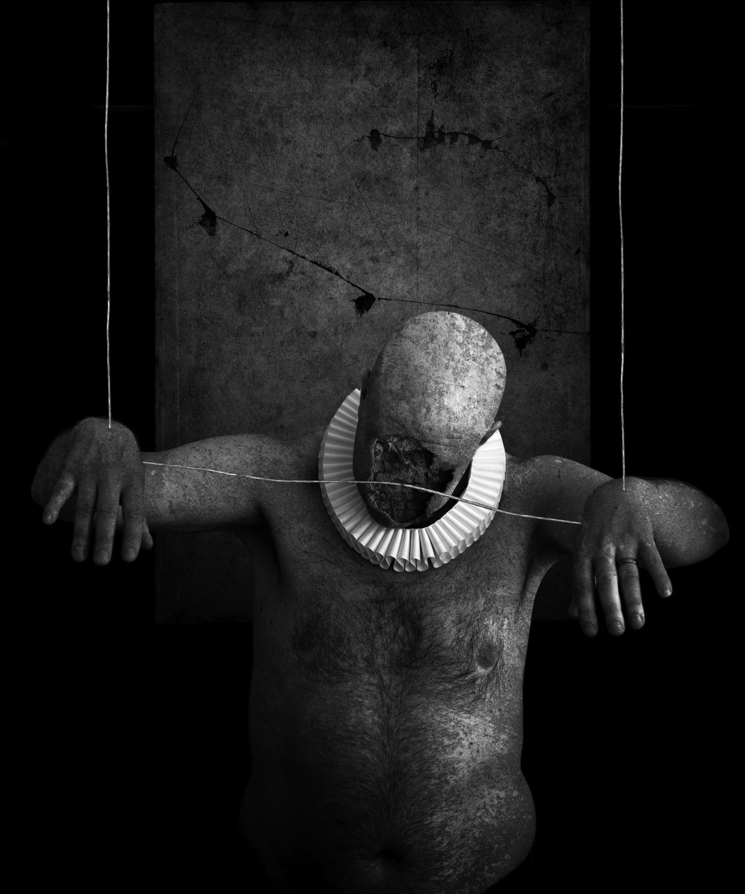 A clowns death (serie), 2014 (fotokunst digital kunst) av Johan Lilja
